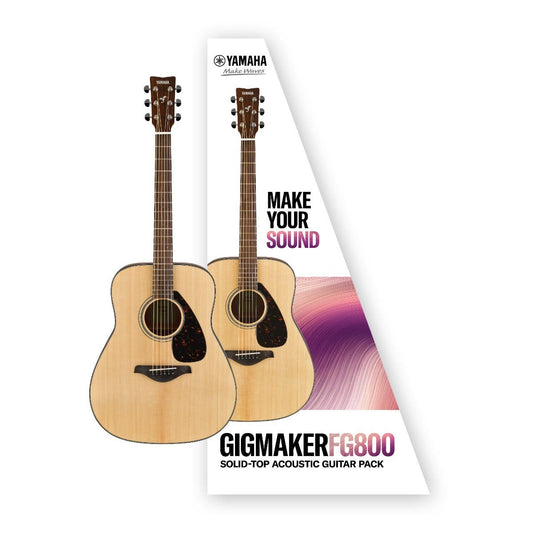 Yamaha Gigmaker FG800  - Acoustic Guitar Value Pack