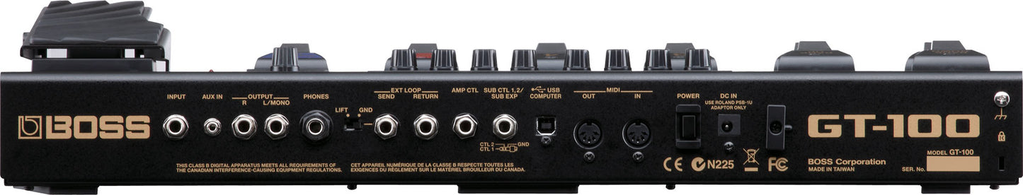 Boss GT-100 - COSM Amp Effects Processor