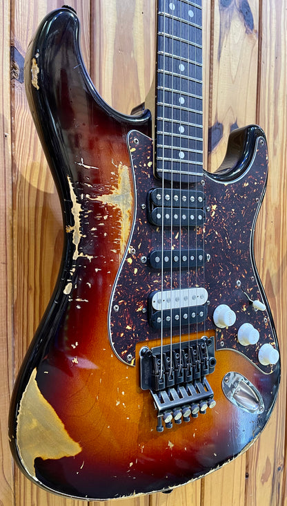 LSL Instruments Saticoy Mick Mars Tribute - 3-Tone Sunburst - 'Harlie'