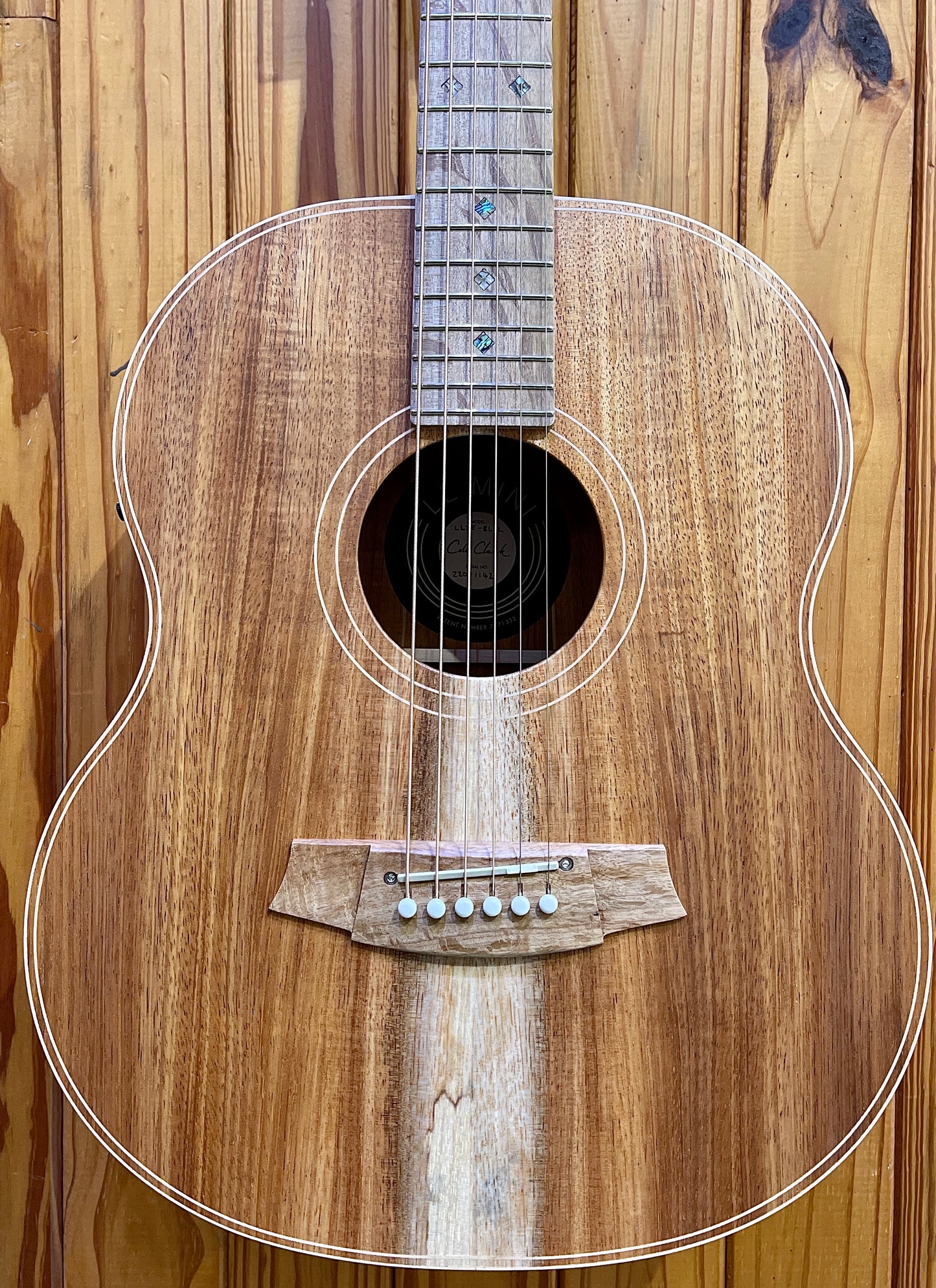 Cole Clark Little Lady 2E - Solid Blackwood