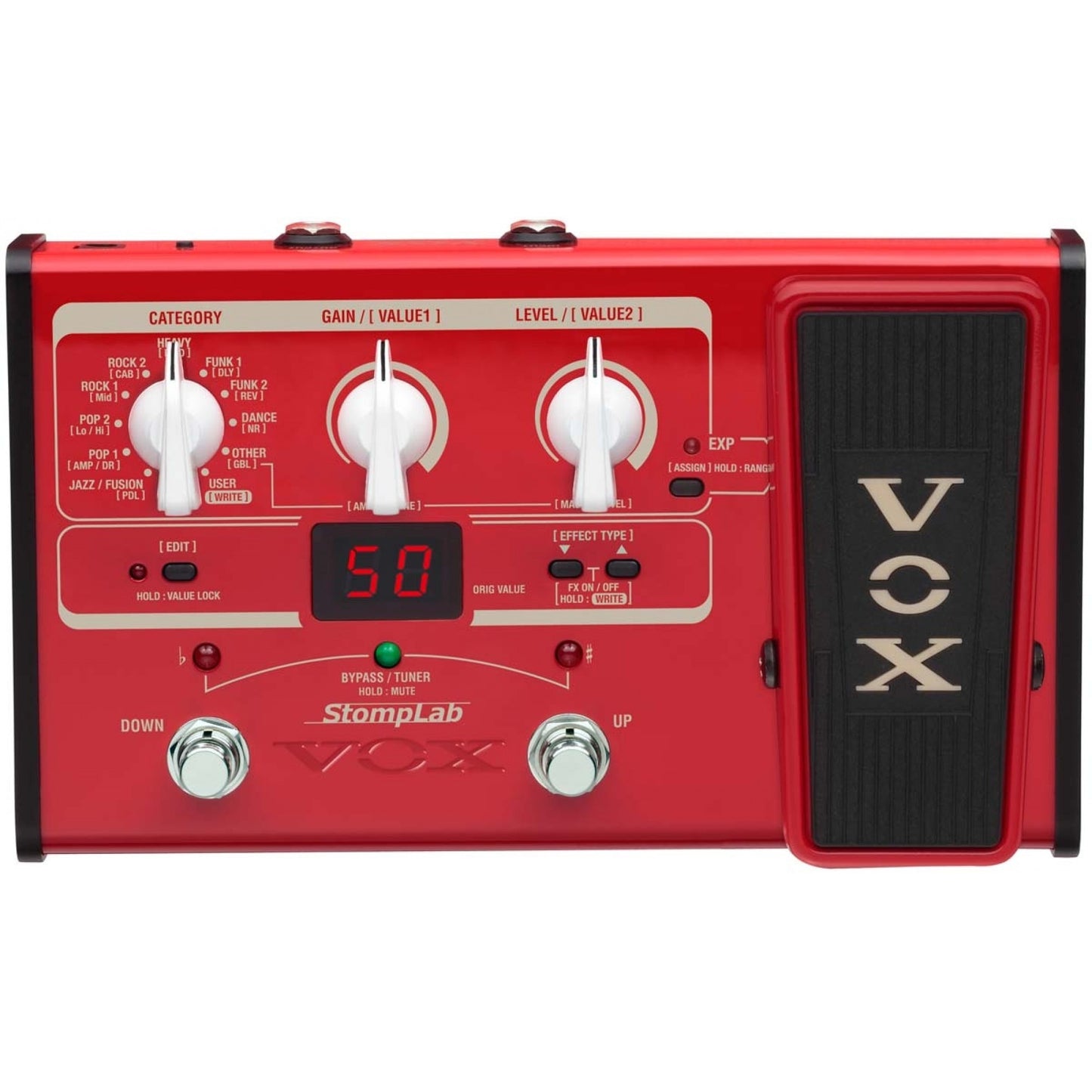Vox Stomplab IIB Modelling Effects Pedal for Bass
