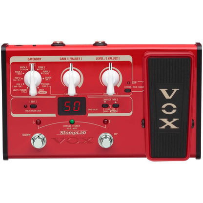 Vox Stomplab IIB Modelling Effects Pedal for Bass
