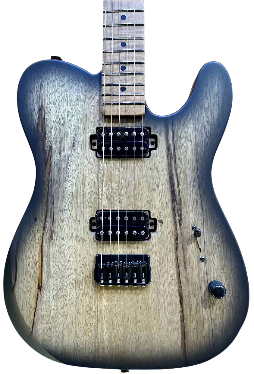 LSL Instruments 'Baribone' Baritone T-Bone - Black Burst Satin - 'Mystery'