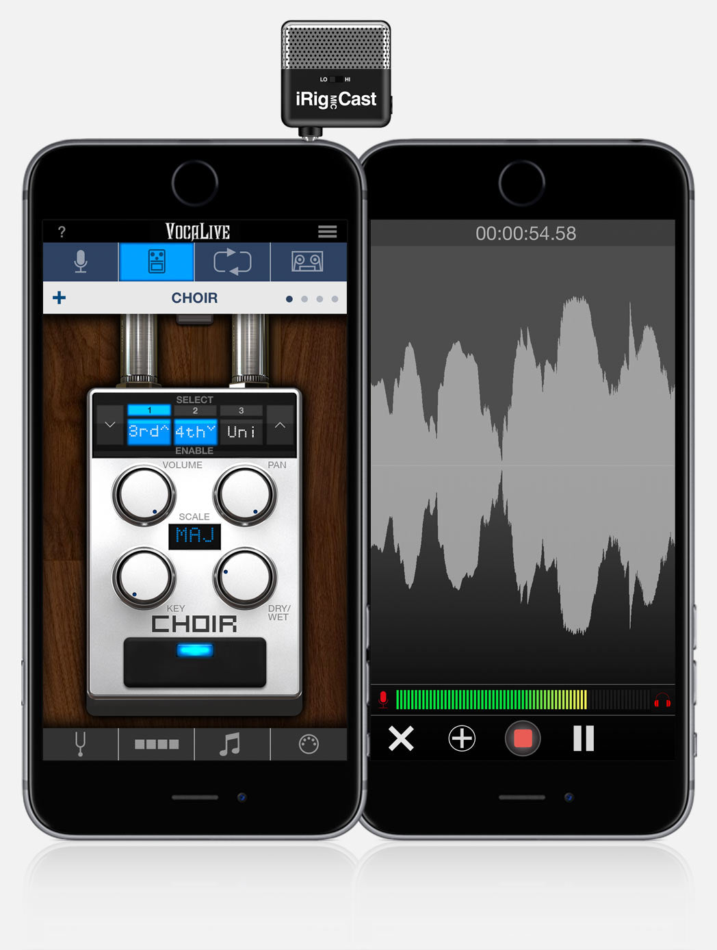 IK MULTIMEDIA iRIG MIC CAST - COMPACT VOICE MICROPHONE