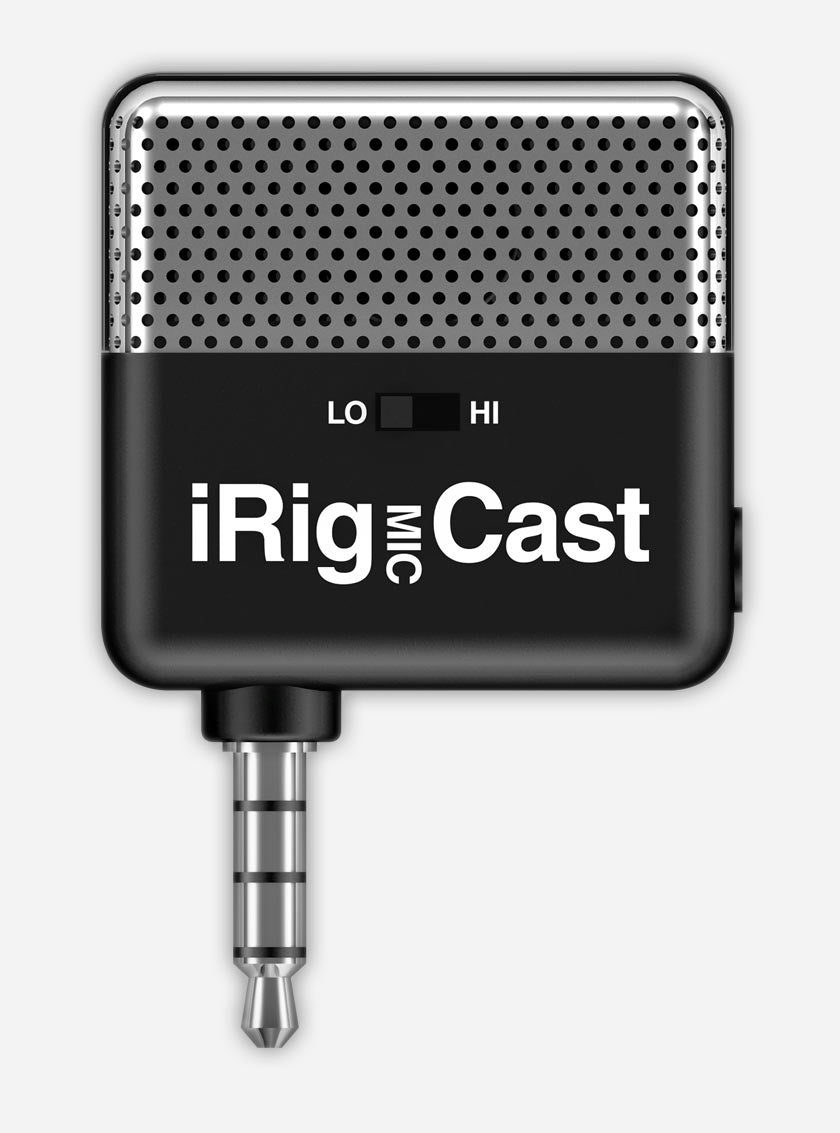 IK MULTIMEDIA iRIG MIC CAST - COMPACT VOICE MICROPHONE