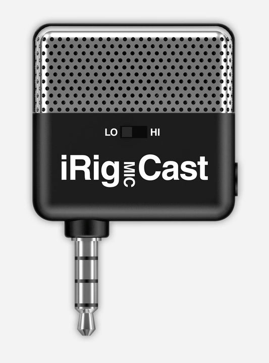 IK MULTIMEDIA iRIG MIC CAST - COMPACT VOICE MICROPHONE