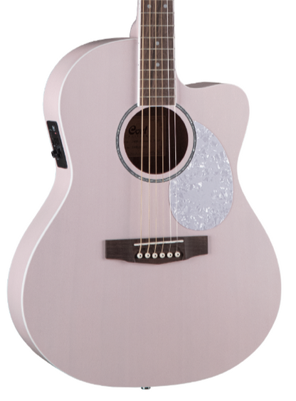 Cort Jade Classic Pastel Pink Open Pore Acoustic Guitar