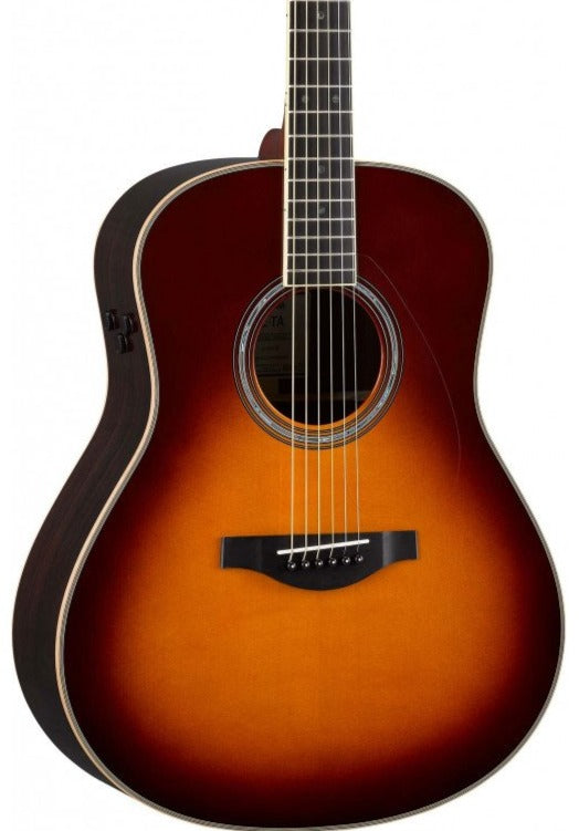 Yamaha Transacoustic LL-TA Dreadnought All Solid - Brown Sunburst