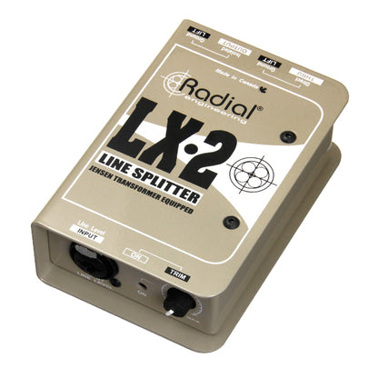 Radial LX-2 Mic Line Splitter