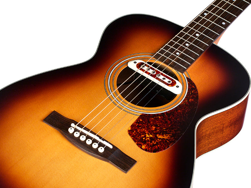 Guild M240E Troubadour w/ DeArmond Pick Up & Gigbag – Guitar Brothers Online
