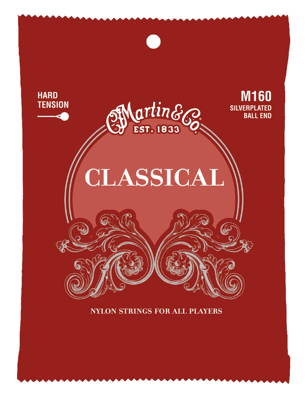 Martin Classical Silverplated Ball End M160 - High Tension