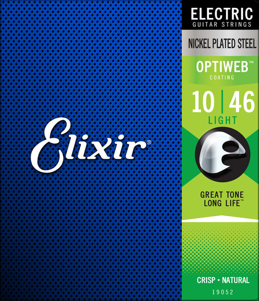 Elixir Electric Nickel Plated w/ Optiweb Coating - 10-46 Light