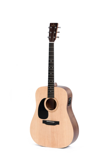 Sigma DMEL Dreadnought With Pickup Left-Handed