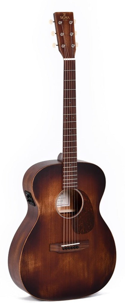 Sigma 000M-15E Mahogany Aged Acoustic with Pickup