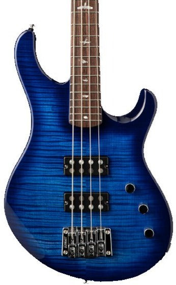 PRS PAUL REED SMITH SE KINGFISHER BASS  - FADED BLUE BURST