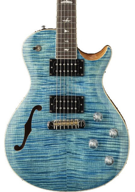 PRS SE Zach Myers 594 Signature SingleCut - Myers Blue w/ Violin Carved Top