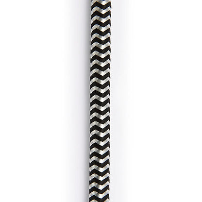 D'ADDARIO CUSTOM SERIES BRAIDED INSTRUMENT CABLE - GREY 15'