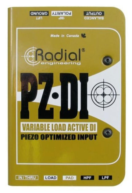 Radial PZ-DI - Active DI for Piezo & Acoustic