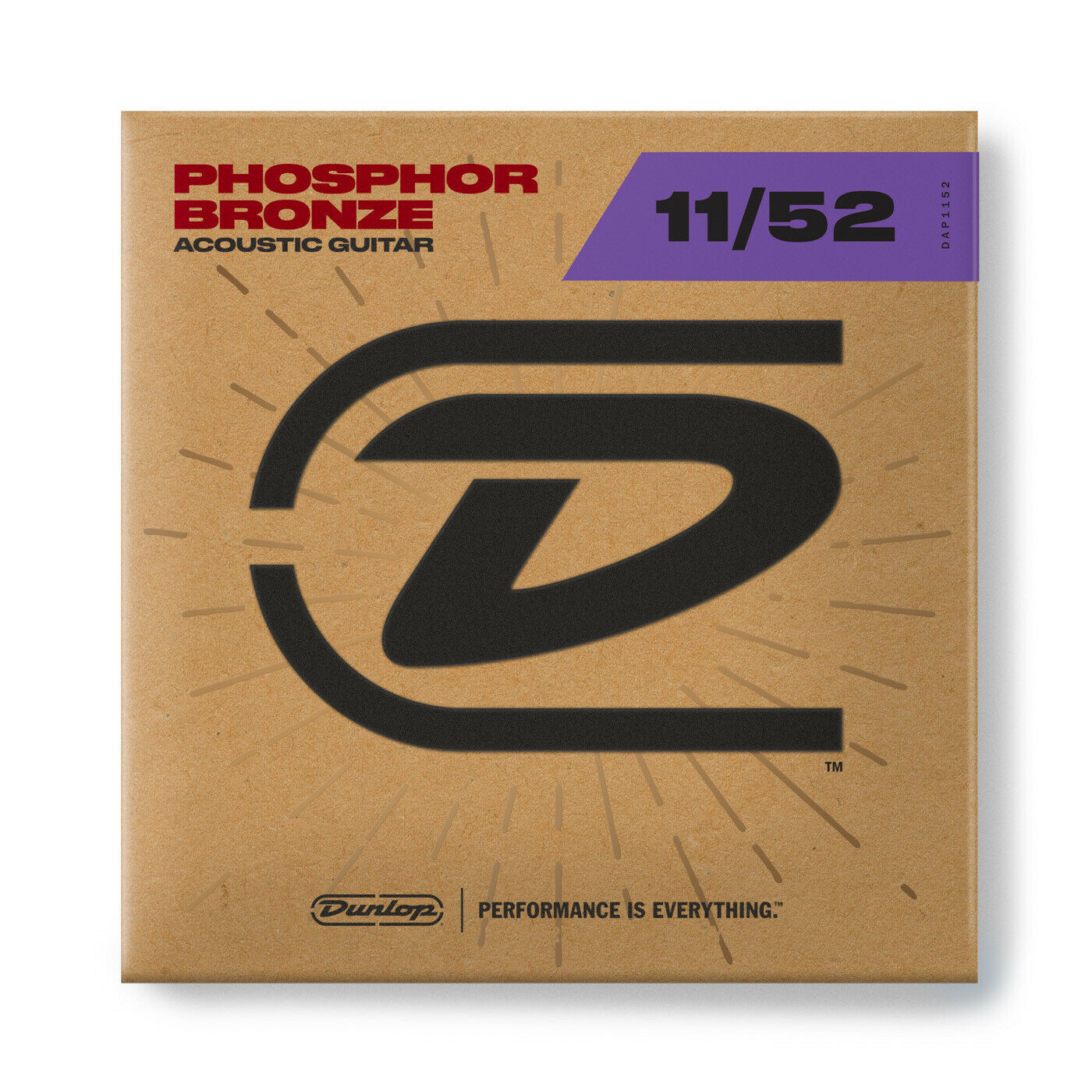 Dunlop Phosphor Bronze Acoustic Strings - 11-52