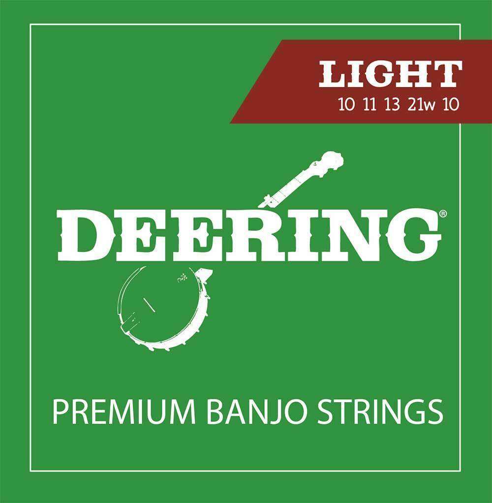 Deering ST-L5 Banjo Strings Light 10-21W