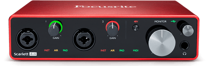 Focusrite Scarlett 4i4 (3rd Gen) USB Audio Interface