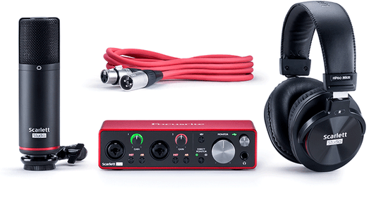 Focusrite Scarlett 2i2 Studio (3rd Gen) USB Audio Interface Pack