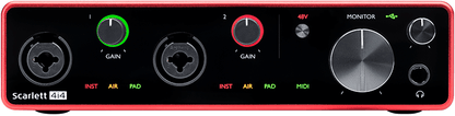 Focusrite Scarlett 4i4 (3rd Gen) USB Audio Interface