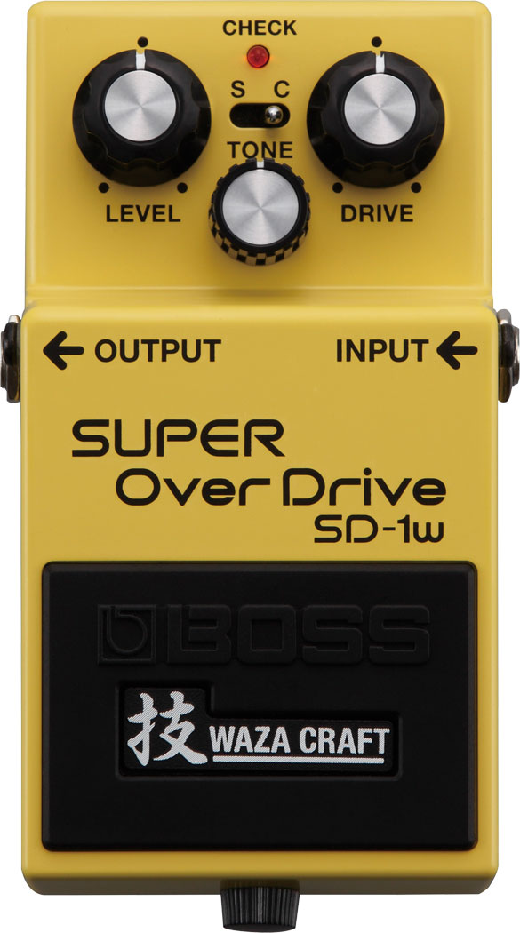 Boss SD-1W - Super Overdrive Pedal - Waza Craft