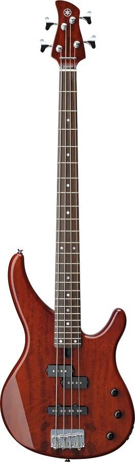 Yamaha TRBX174EW-RB - 4 String Bass Exotic Wood - Root Beer