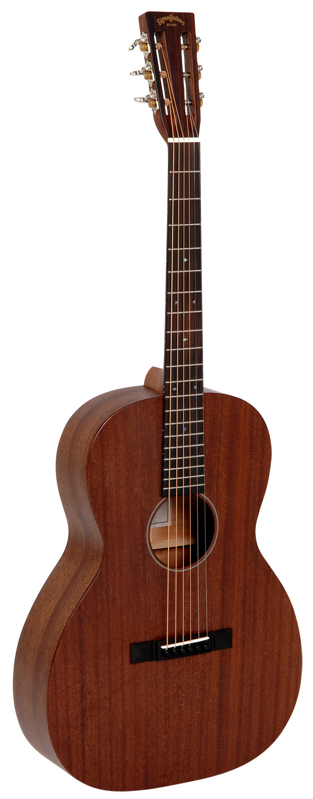 Sigma 000M-15S Slotted Headstock All Mahogany