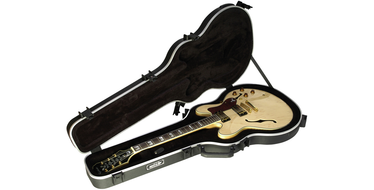 Semi acoustic guitar case shop