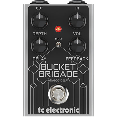 TC Electronic Bucket Brigade Analog Delay Pedal