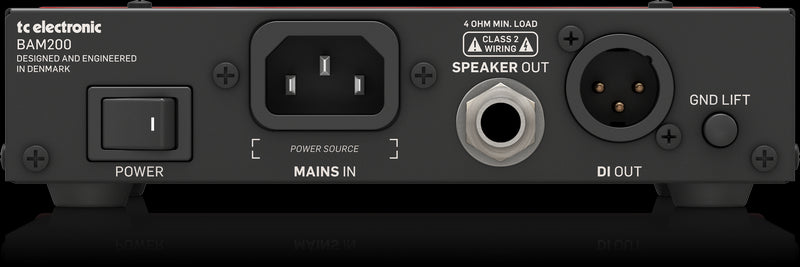 TC Electronic BAM200 Compact Bass Head