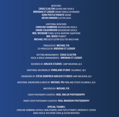 Craig Claxton - "Azure Blue" CD