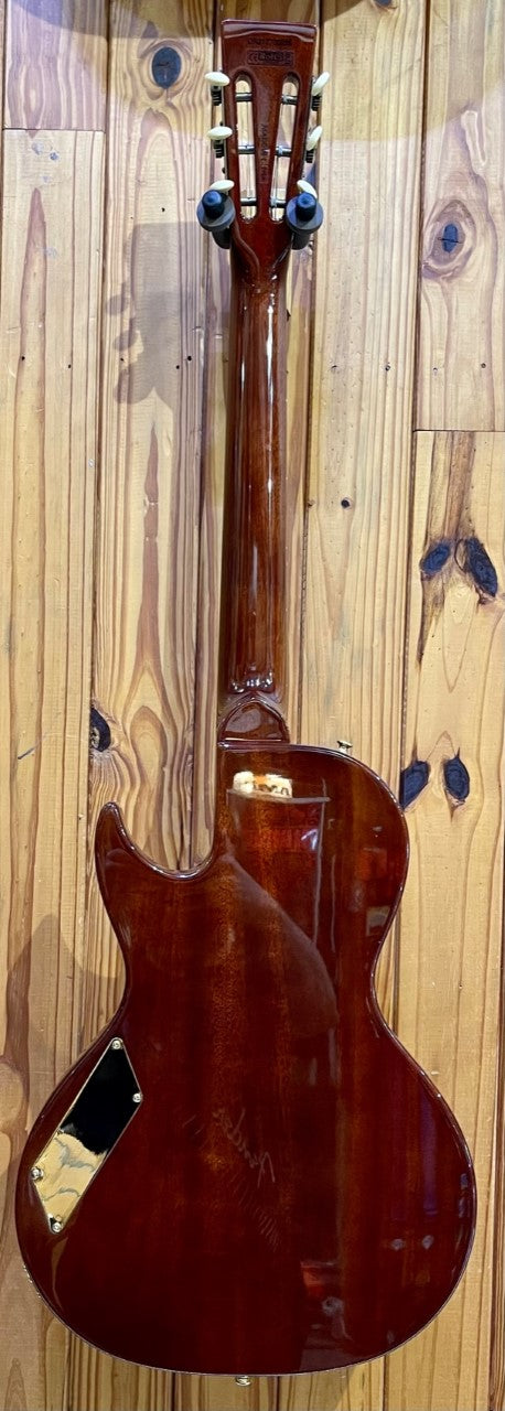 B&G Little Sister Crossroads Cutaway P90 - Honey Burst