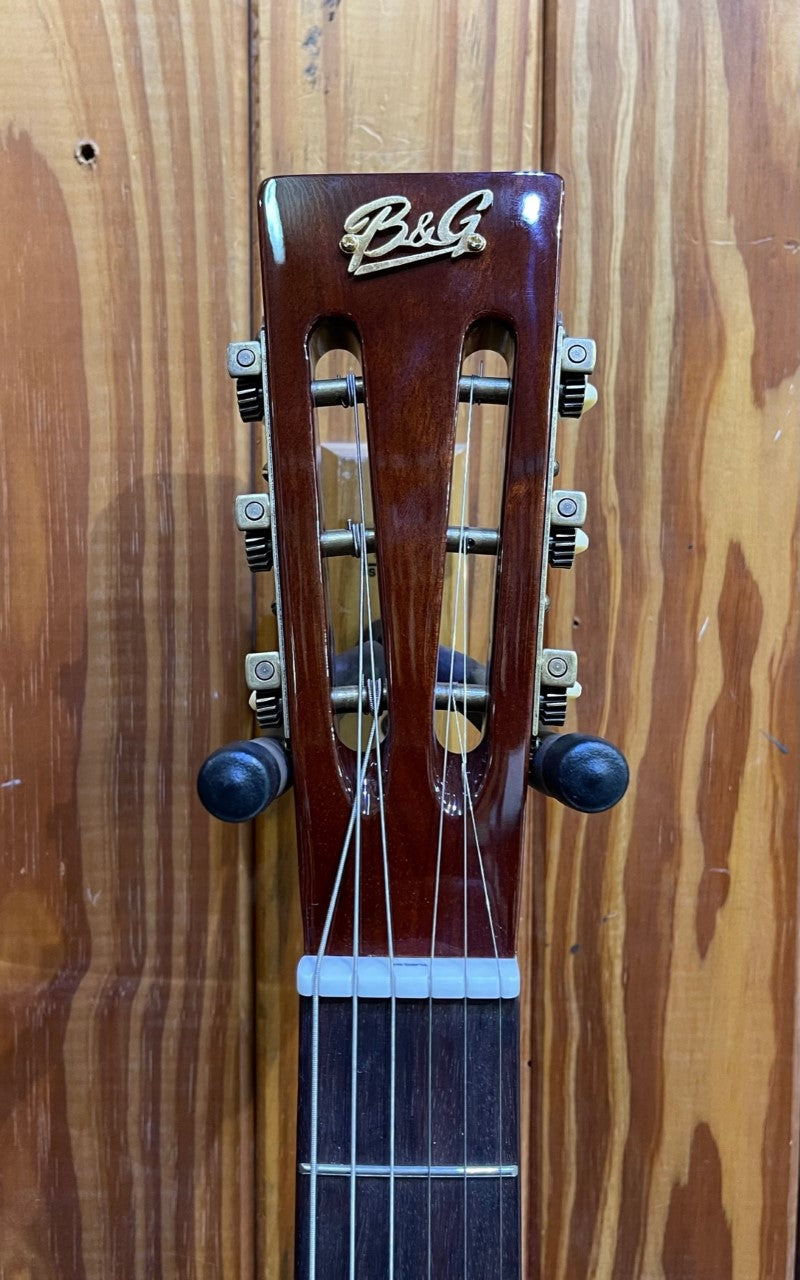 B&G Little Sister Crossroads Cutaway P90 - Honey Burst