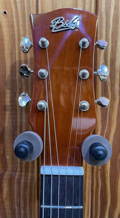 B&G Step Sister Cutaway - Humbuckers - Quilted Maple - Wolf Burst
