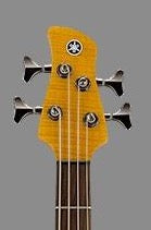Yamaha TRBX604FM - 4 String Bass - Matte Amber