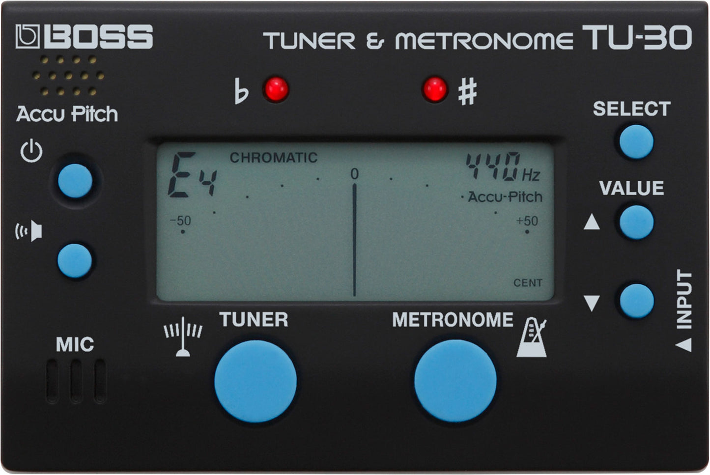 Boss TU-30 - Tuner & Metronome