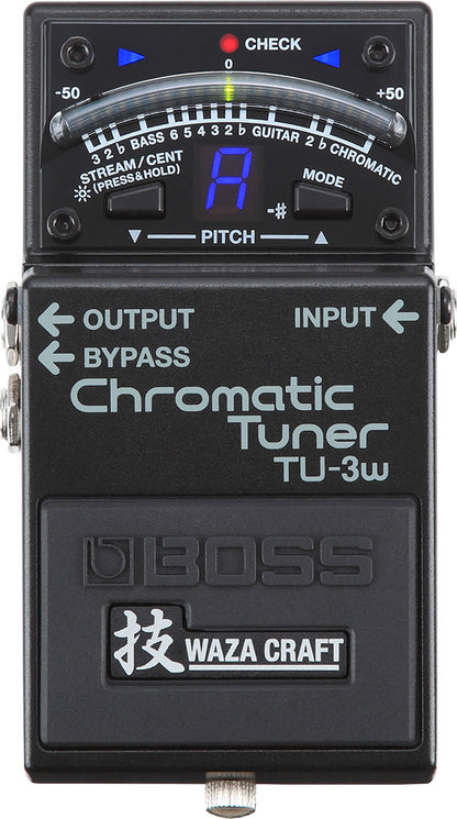 Boss TU3W Chromatic Tuner - Waza Craft