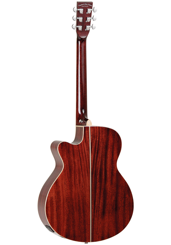 Tanglewood TW4 BLB Winterleaf Superfolk w/ Pickup - Barossa Red Gloss