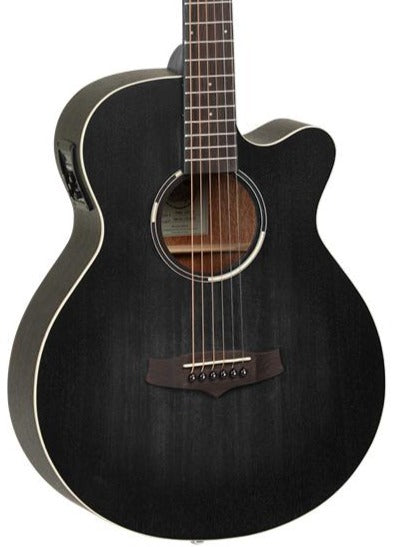 TANGLEWOOD TWBBSFCE BLACKBIRD SMOKESTACK BLACK SATIN