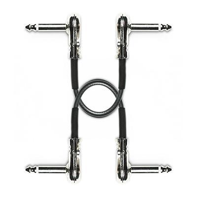 Xotic All-brass 6 Inch Patch Cable - 2 Pack